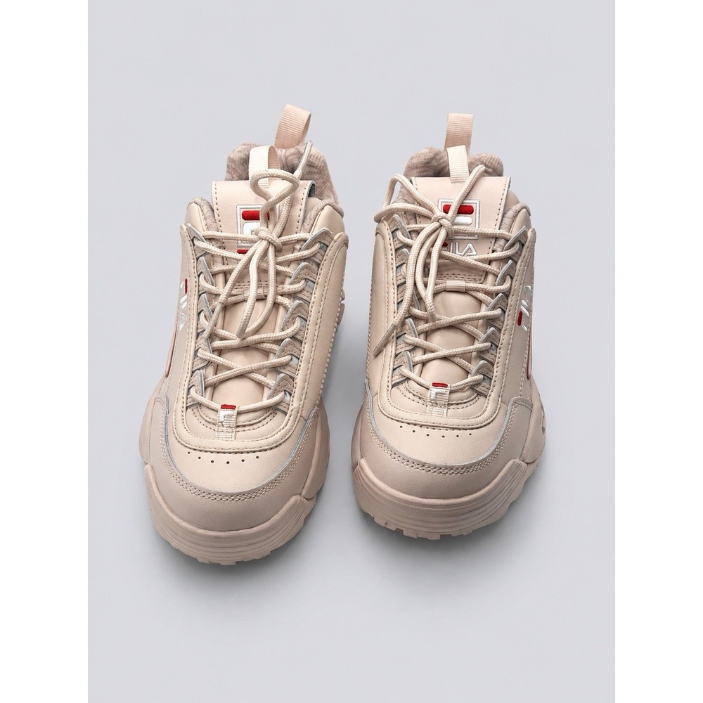 Fila Disruptor ll Premium Women's Sz 7.5 Blush Pink Chunky Sneakers